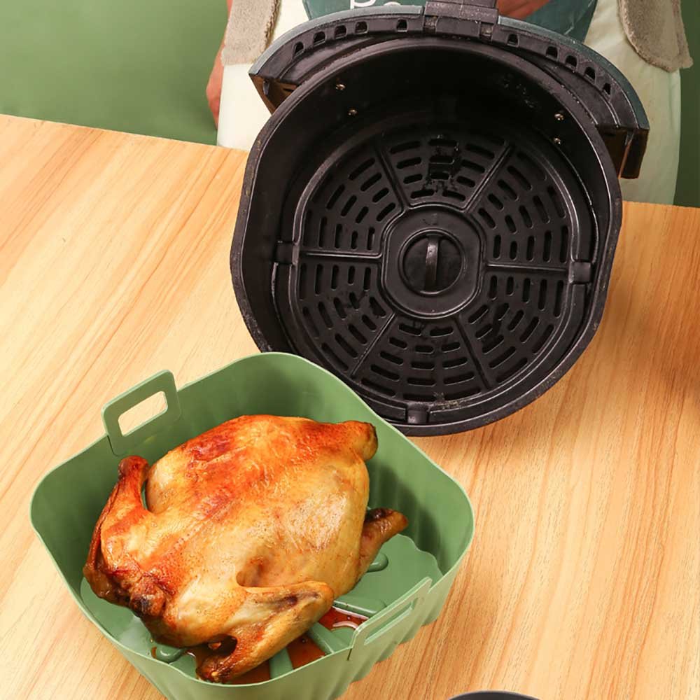 Square Silicone Air Fryer Basket