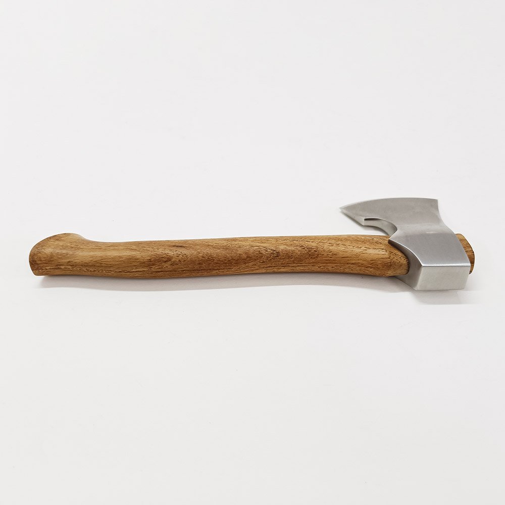 Stainless Steel Hatchet with Wood Handle