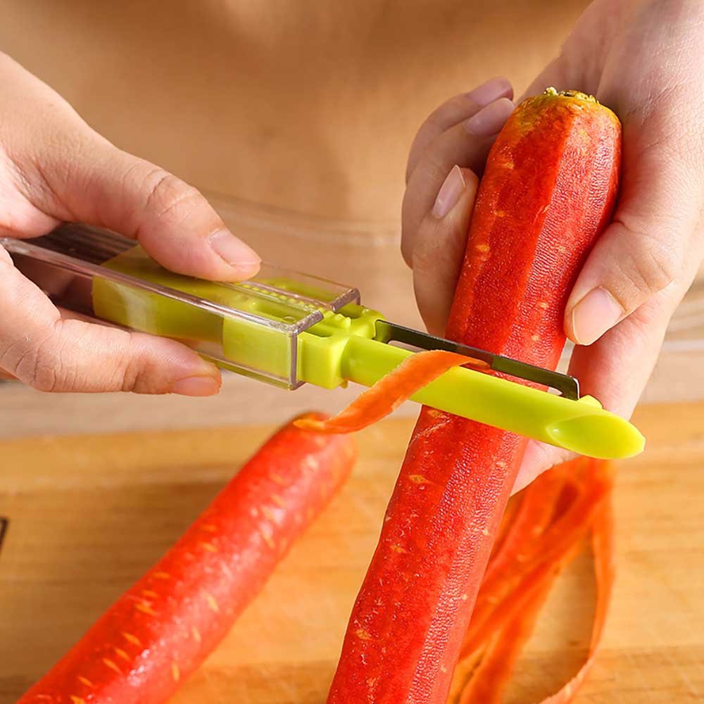 2-in-1 Scallion & Onion Shredder Peeler