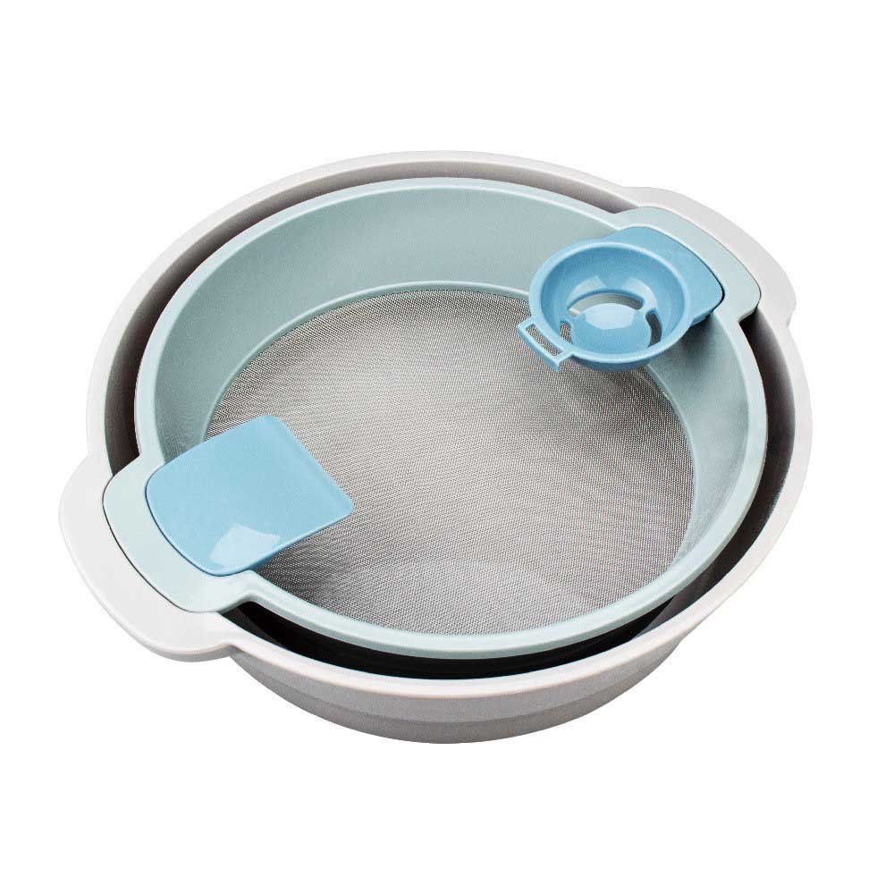 4-in-1 Multi-Functional Baking Sifter Set