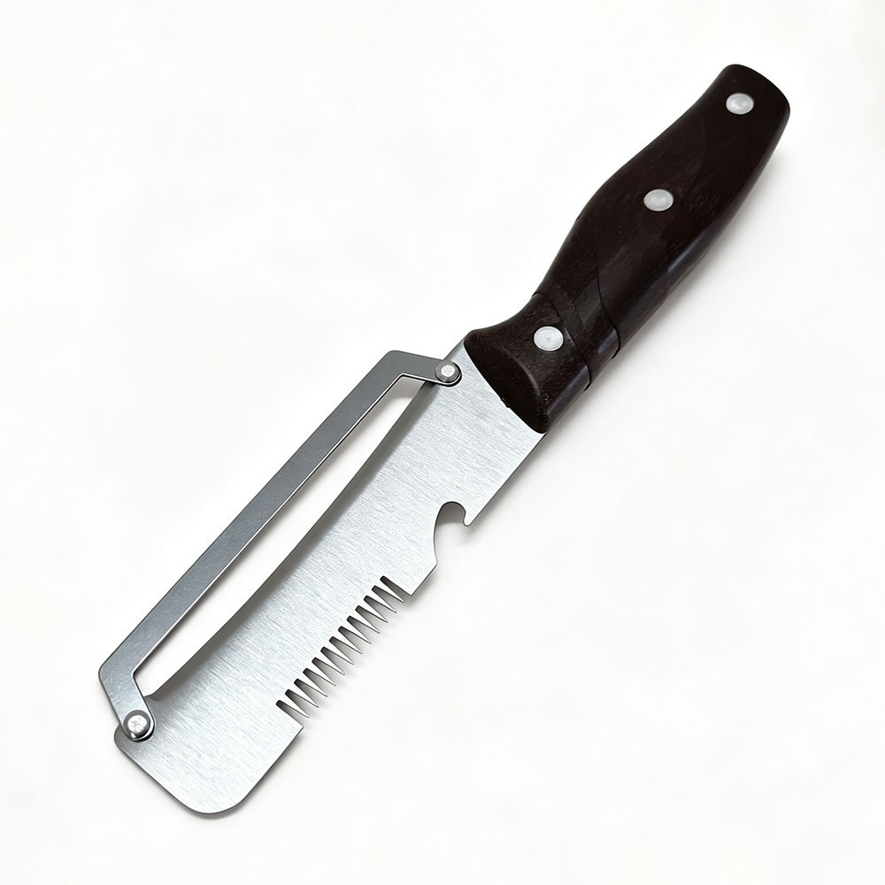 Multi-Function Vegetable Peeler with Opener & Onion Slicer