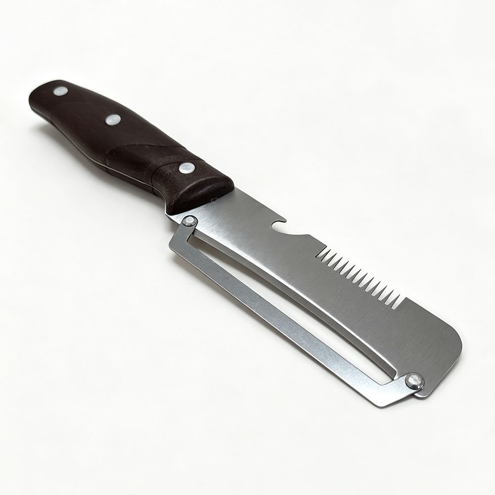 Multi-Function Vegetable Peeler with Opener & Onion Slicer