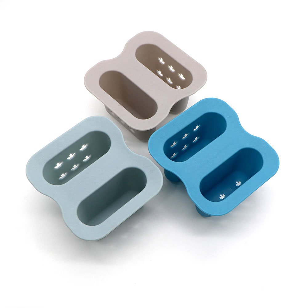 Double TPE Sink Drain Basket with Leaf-Perforated Design