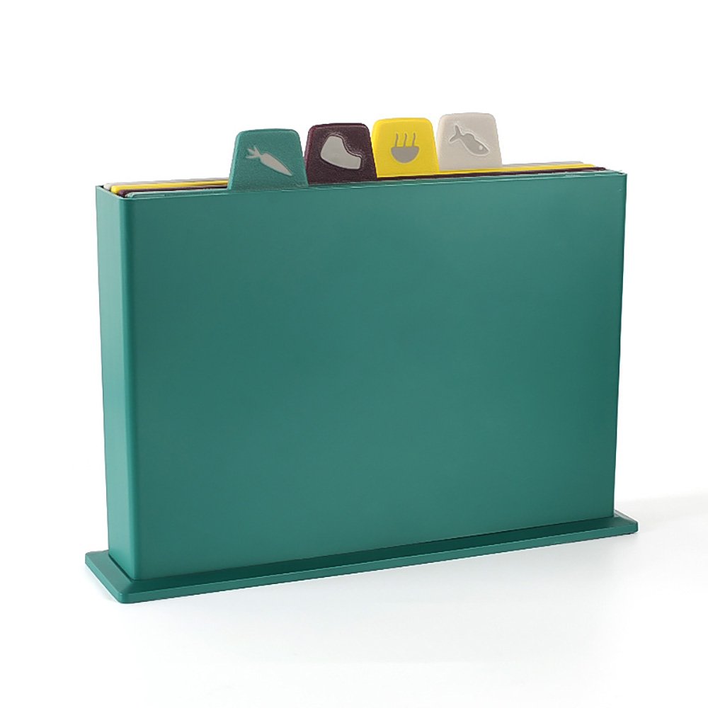 4-Piece Color-Coded Chopping Board Set