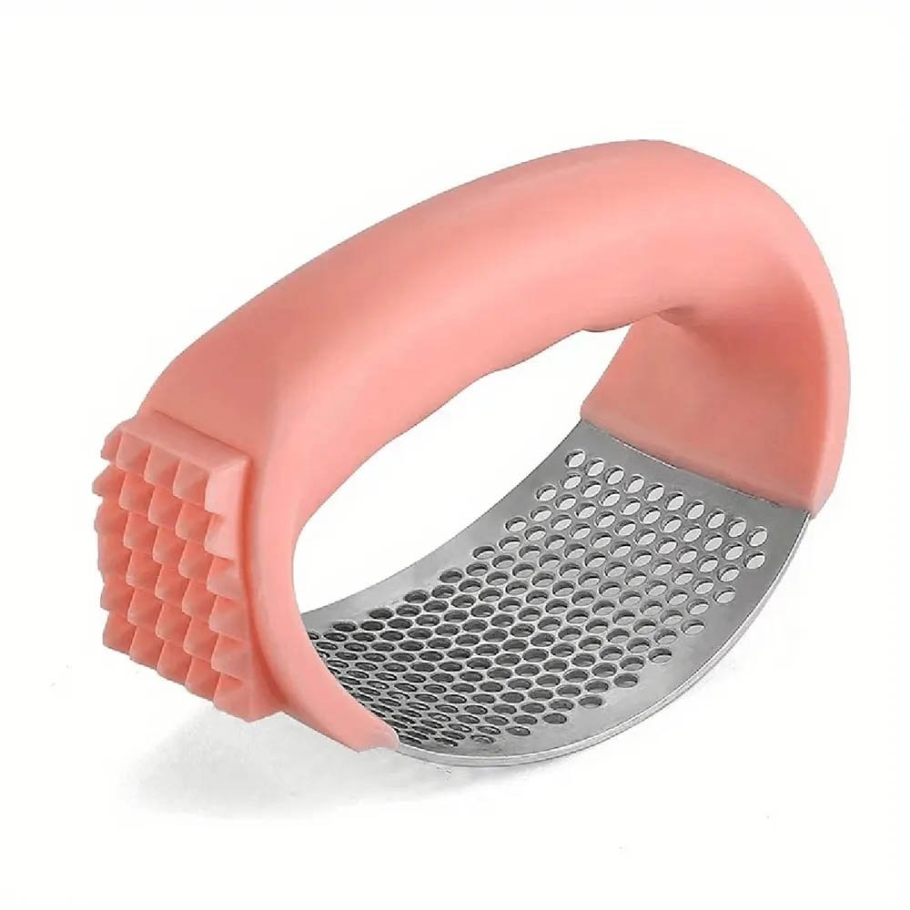 304 Stainless Steel Garlic Press with Meat Tenderizer