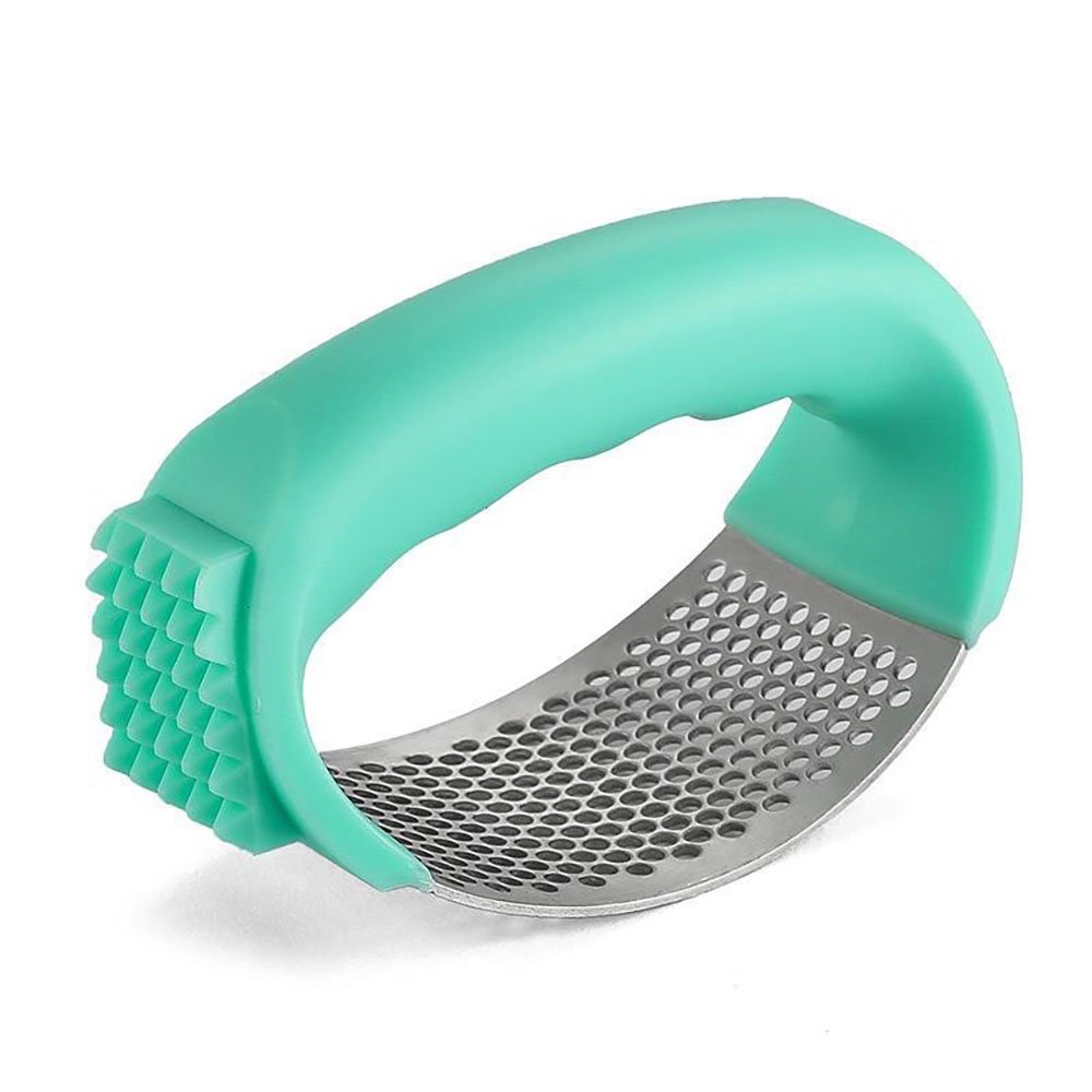 304 Stainless Steel Garlic Press with Meat Tenderizer