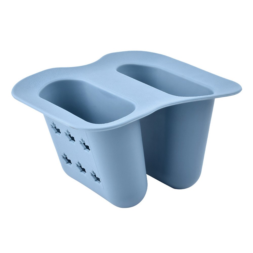 Double TPE Sink Drain Basket with Leaf-Perforated Design