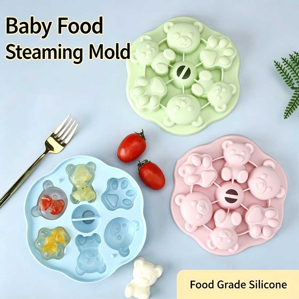 Bear-Shaped Silicone Mold