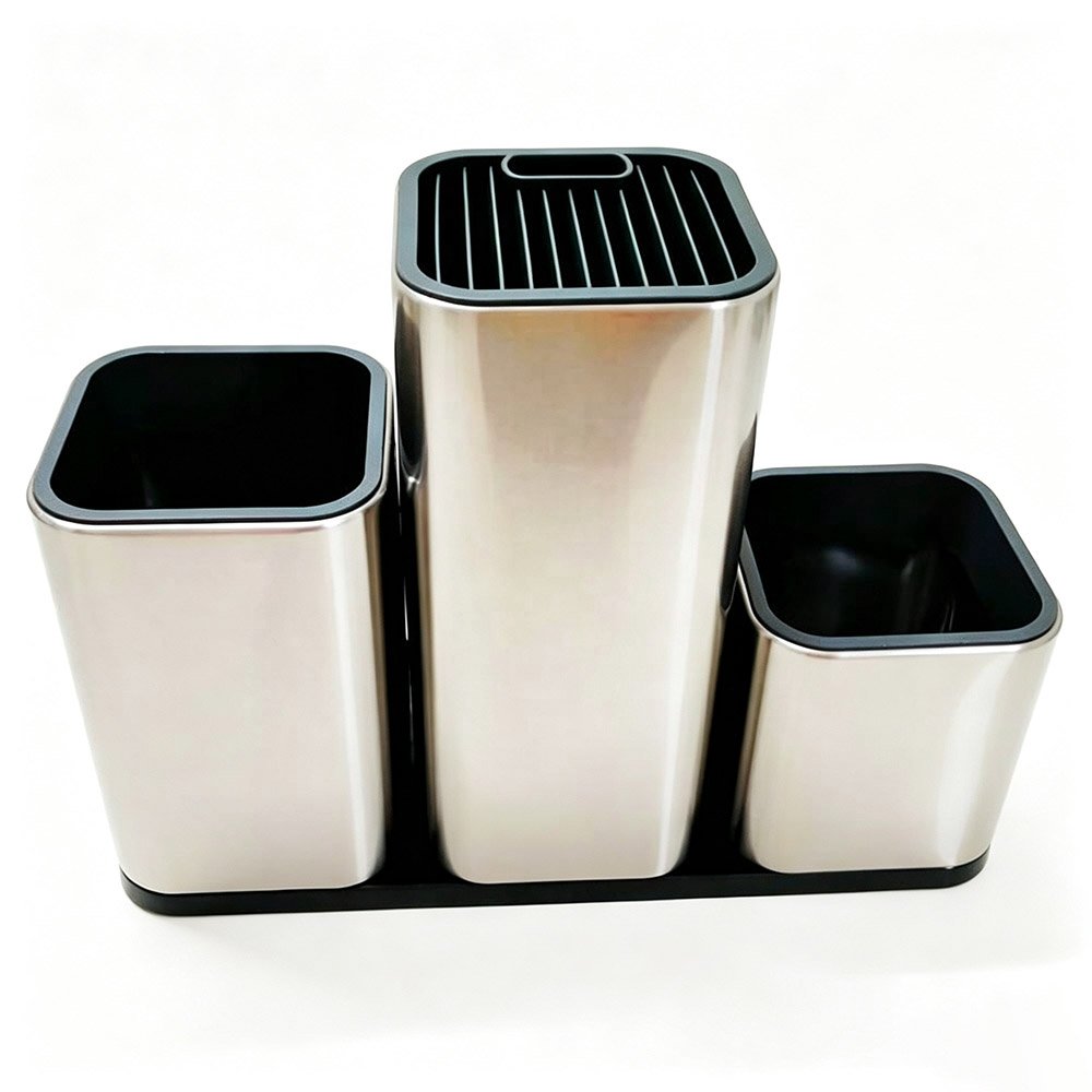 3-in-1 Stainless Steel Kitchen Counter Organizer
