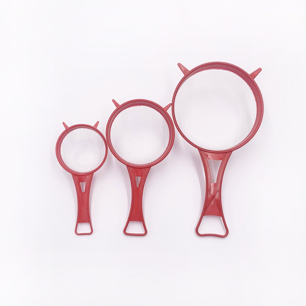 3-Piece Plastic Filter Sieve Set