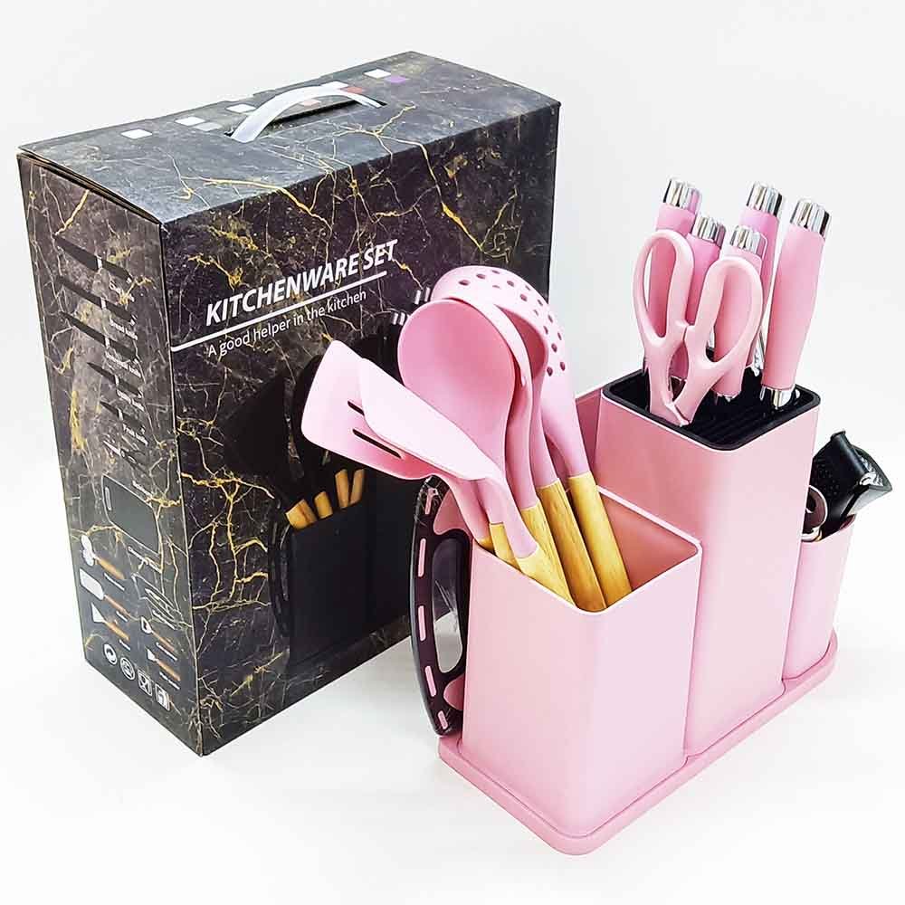 20-Piece Kitchen Knife Utensil Set