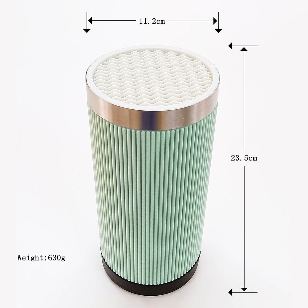 360-Degree Rotating Universal Round Knife Block