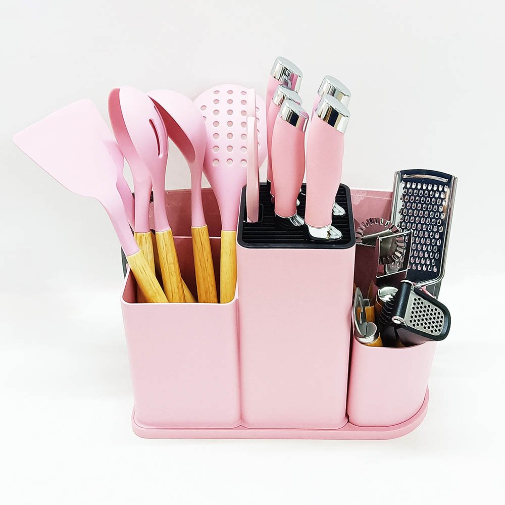 20-Piece Kitchen Knife Utensil Set