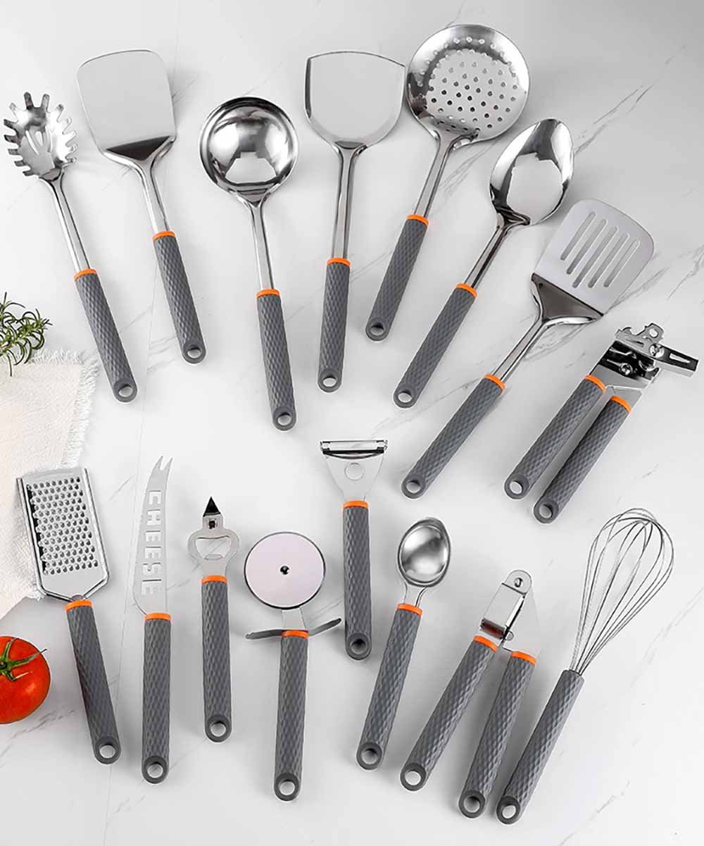 16-Piece Stainless Steel Kitchen Gadgets Utensil Set