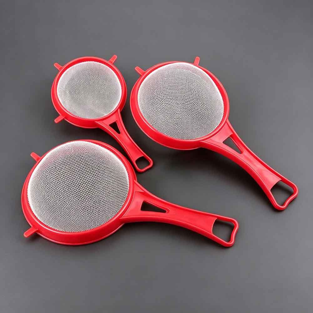 3-Piece Plastic Filter Sieve Set