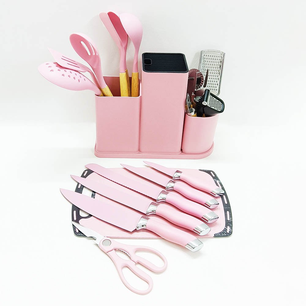 20-Piece Kitchen Knife Utensil Set