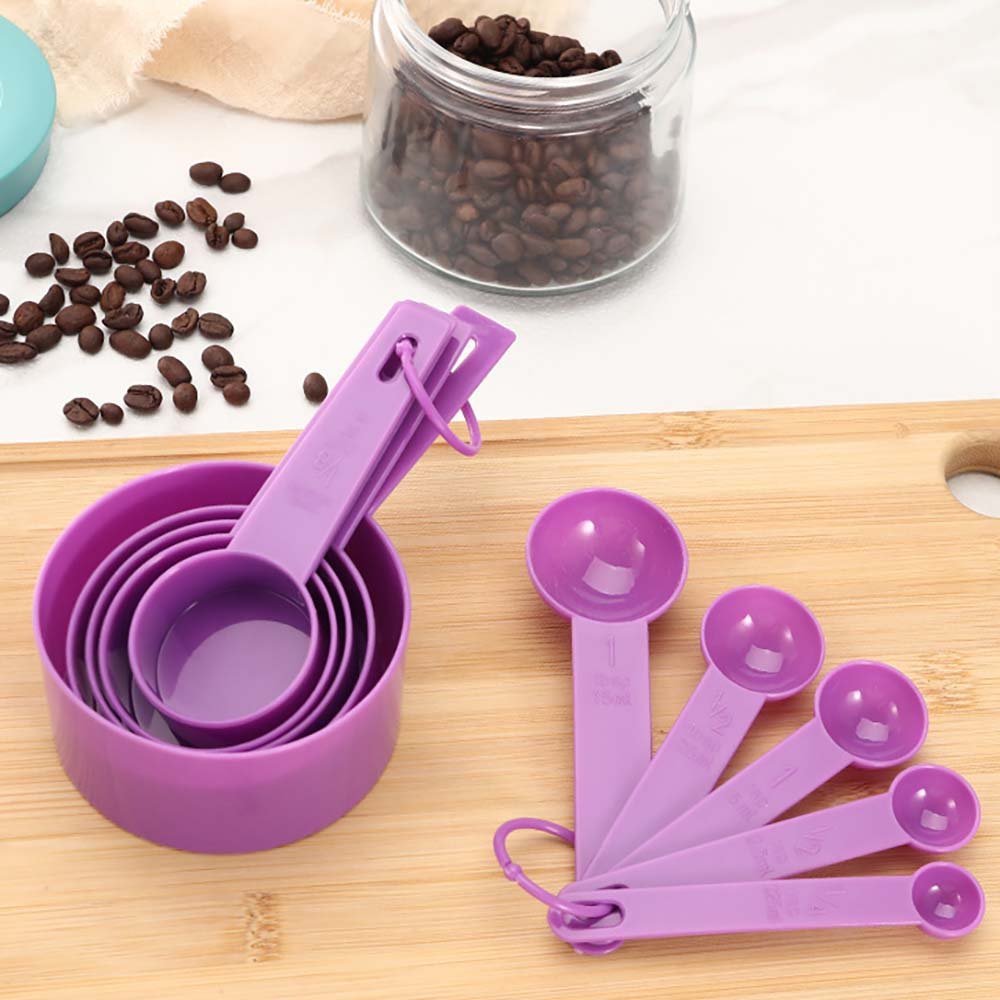 10-Piece Measuring Cups & Spoons Set