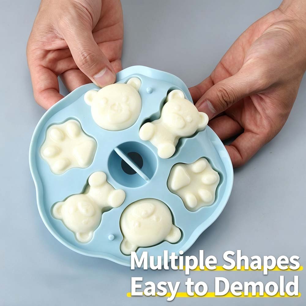 Bear-Shaped Silicone Mold