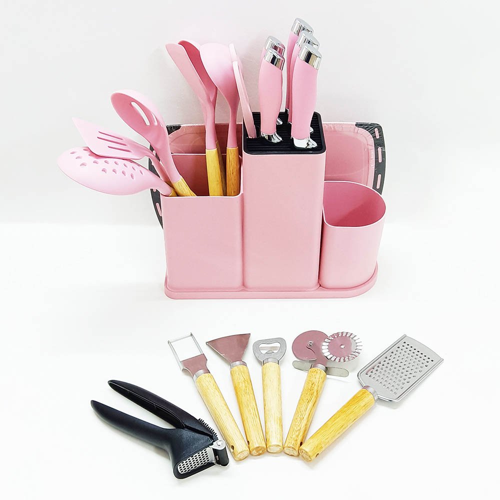 20-Piece Kitchen Knife Utensil Set