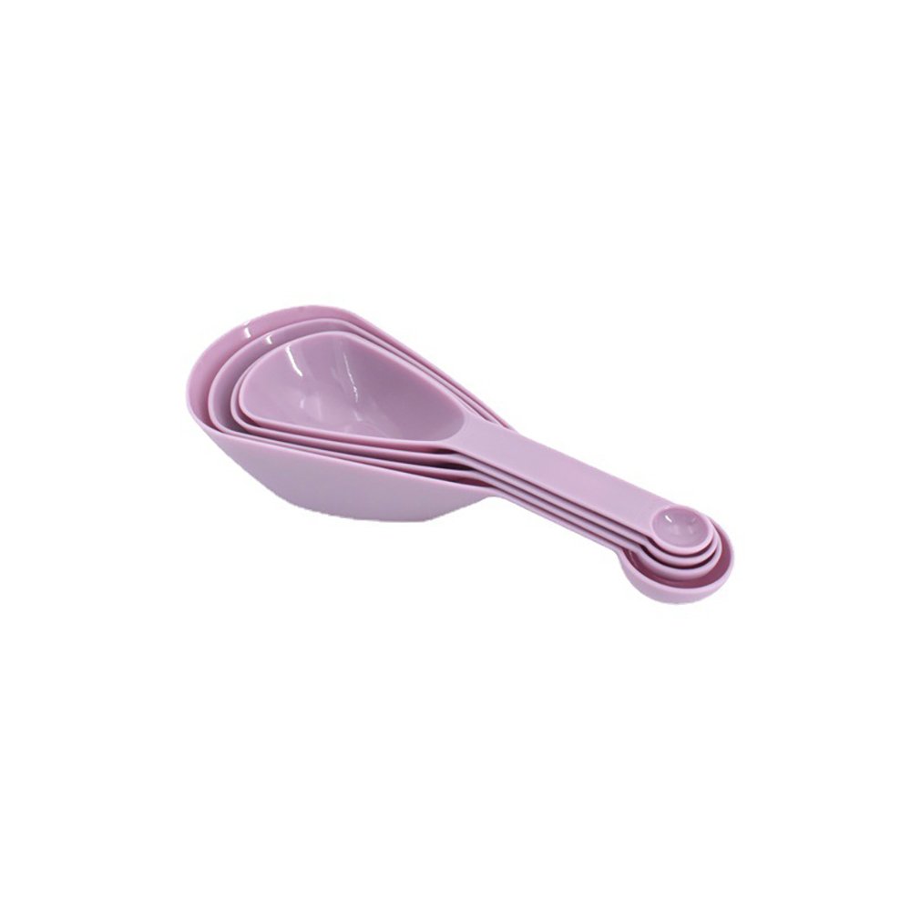 4-Piece Multi-Color Double-End Measuring Cup & Spoon Set