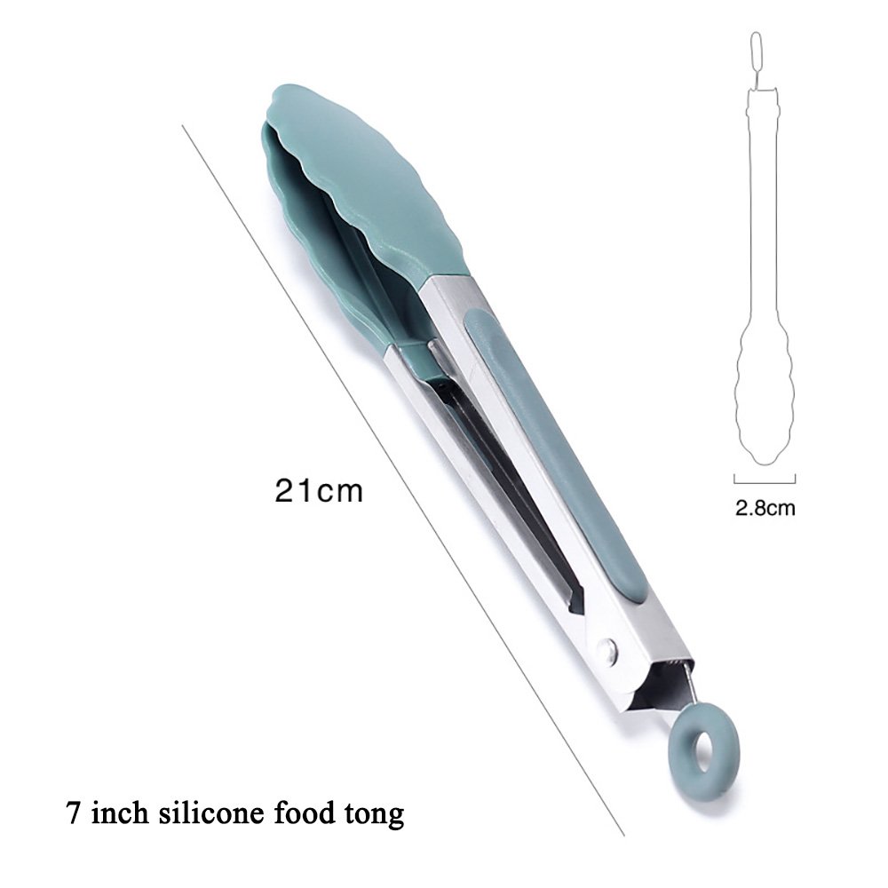 3-Piece BBQ Food Tongs Set