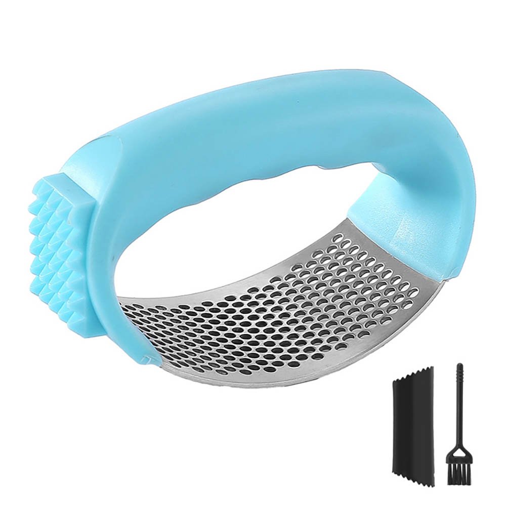 2-in-1 Stainless Steel Garlic Press