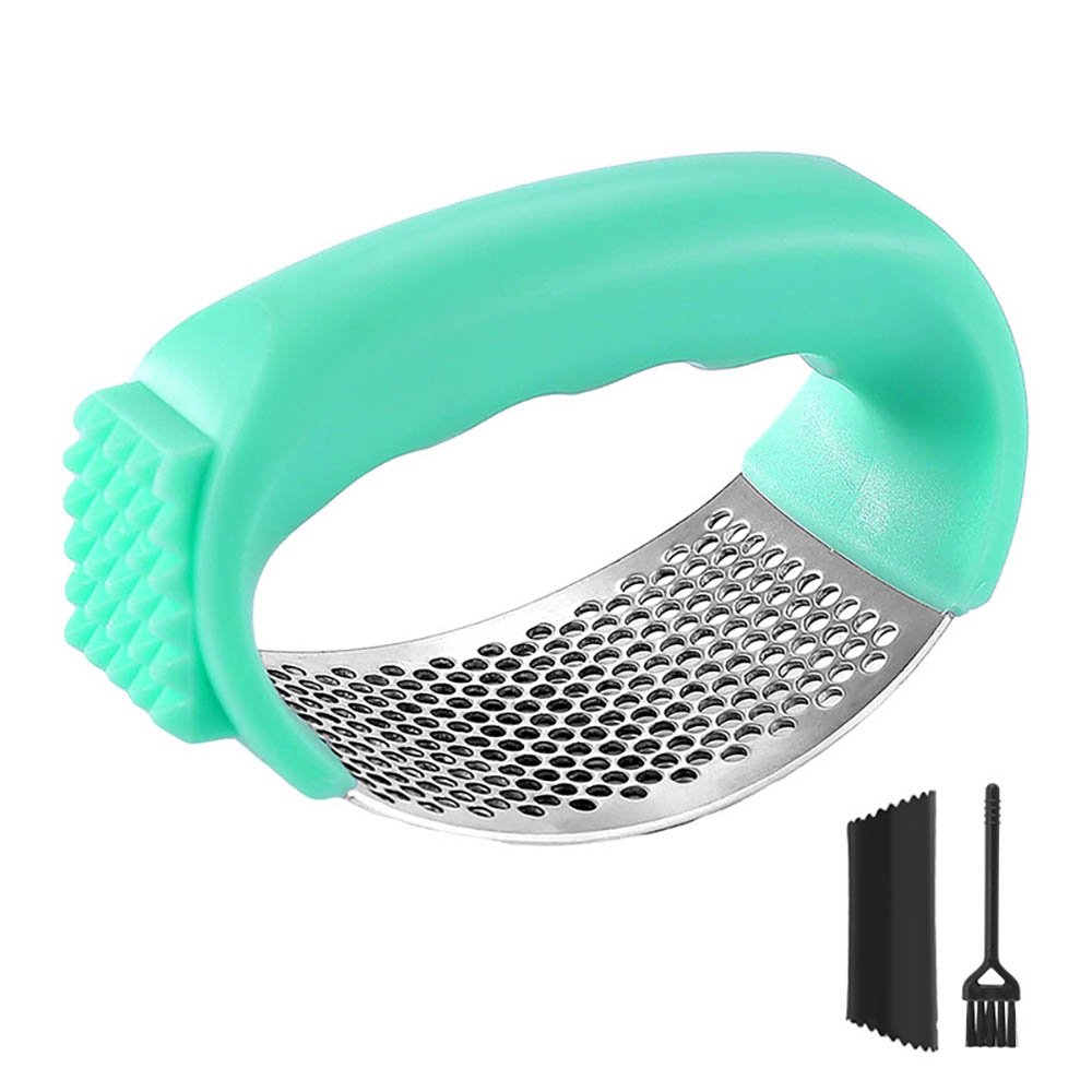 2-in-1 Stainless Steel Garlic Press