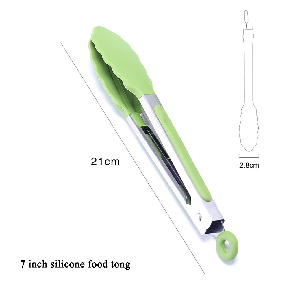 3-Piece BBQ Food Tongs Set