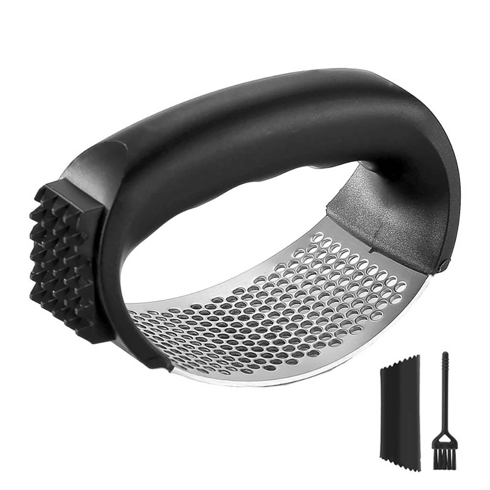 2-in-1 Stainless Steel Garlic Press