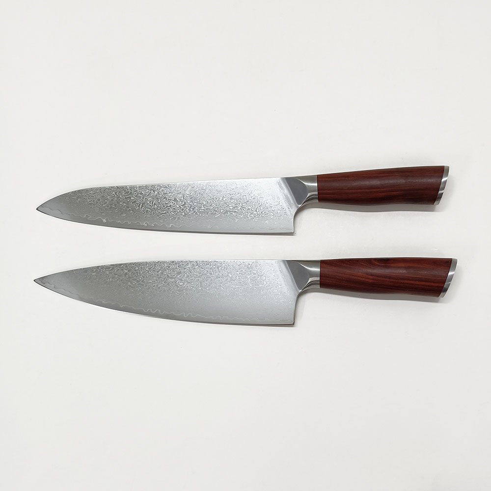 2-Piece Damascus Chef Knife Set