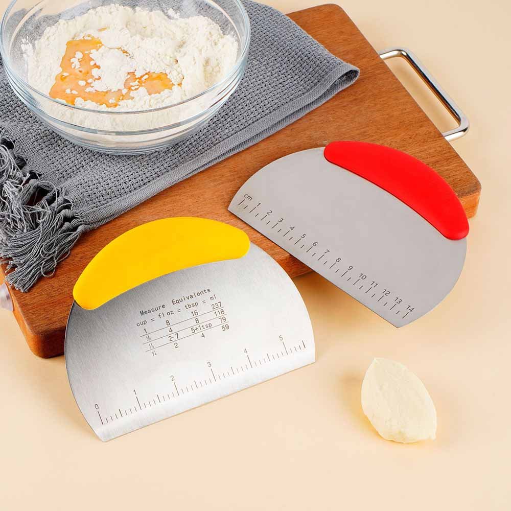 Stainless Steel Dough Scraper