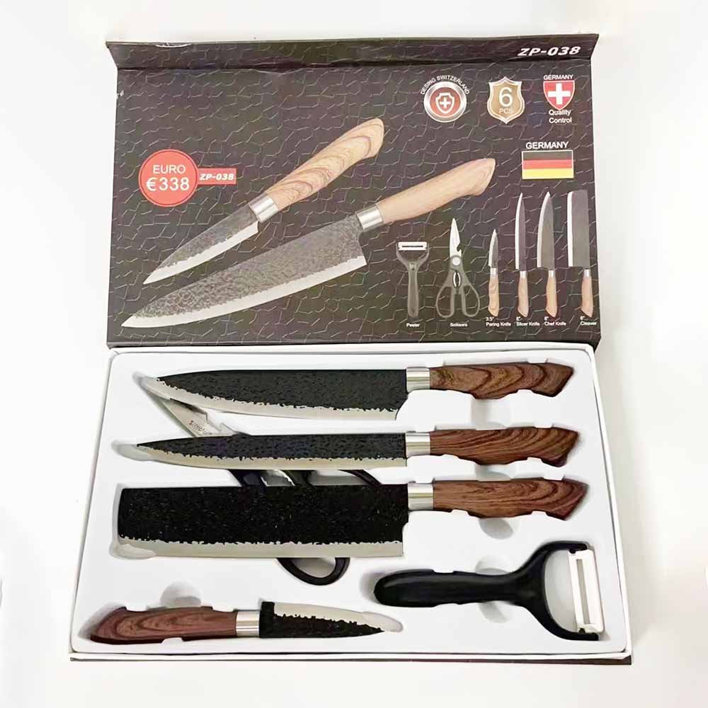 6-Piece Kitchen Knife Set