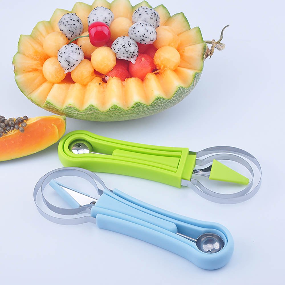 3-in-1 Fruit Carving & Baller Tool Set