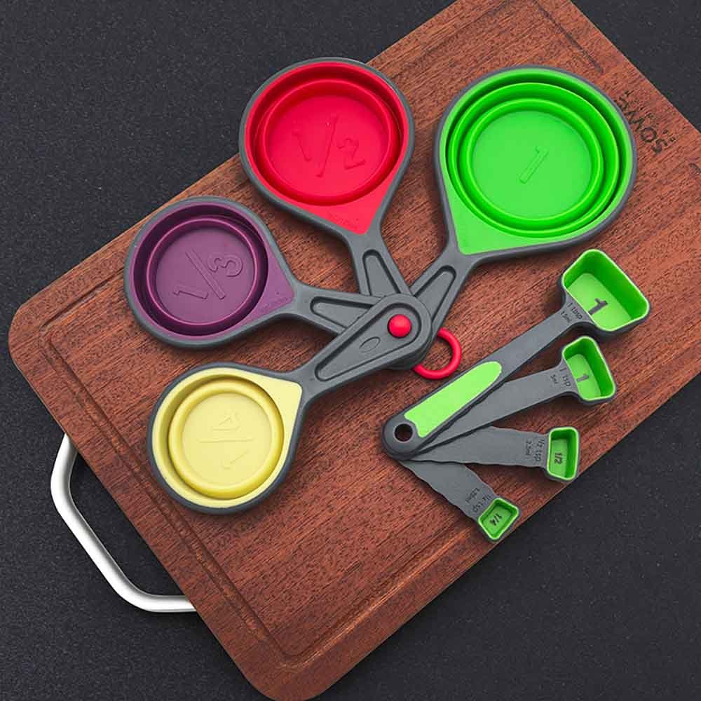 Collapsible Measuring Cup & Spoon Set