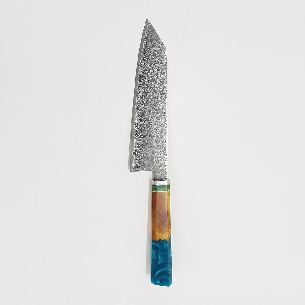 7 Inch Damascus Kiritsuke Knife