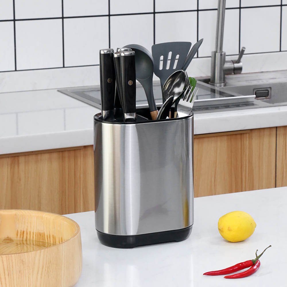 Stainless Steel Kitchen Knife Utensil Holder