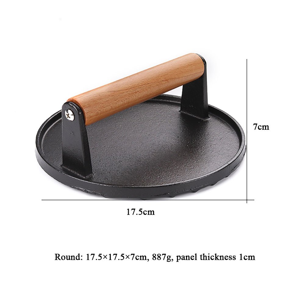 Cast Iron Burger Press