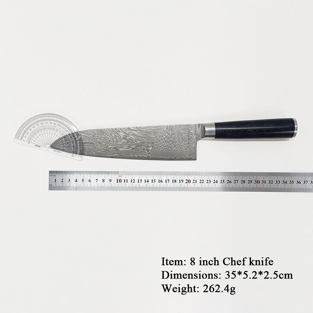 8 Inch Damascus Chef Knife