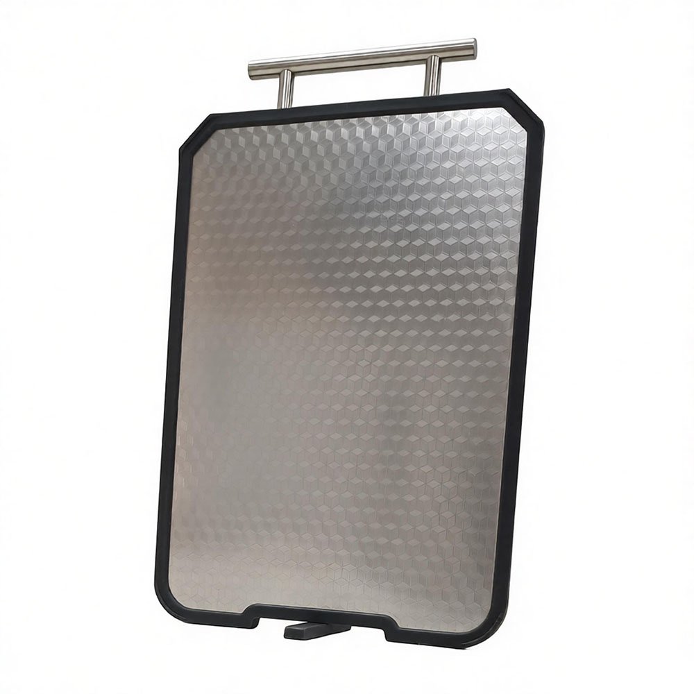 Stainless Steel Diamond Textured Standing Cutting Board