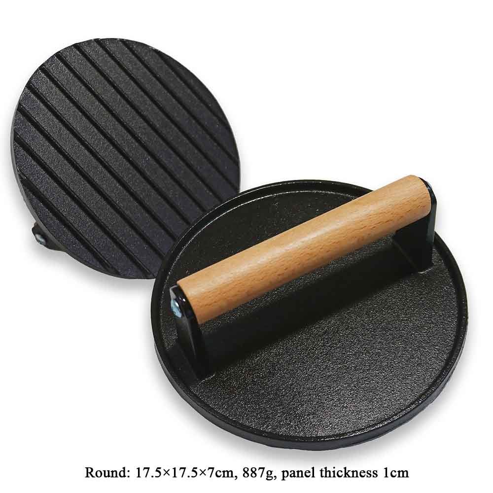 Cast Iron Burger Press