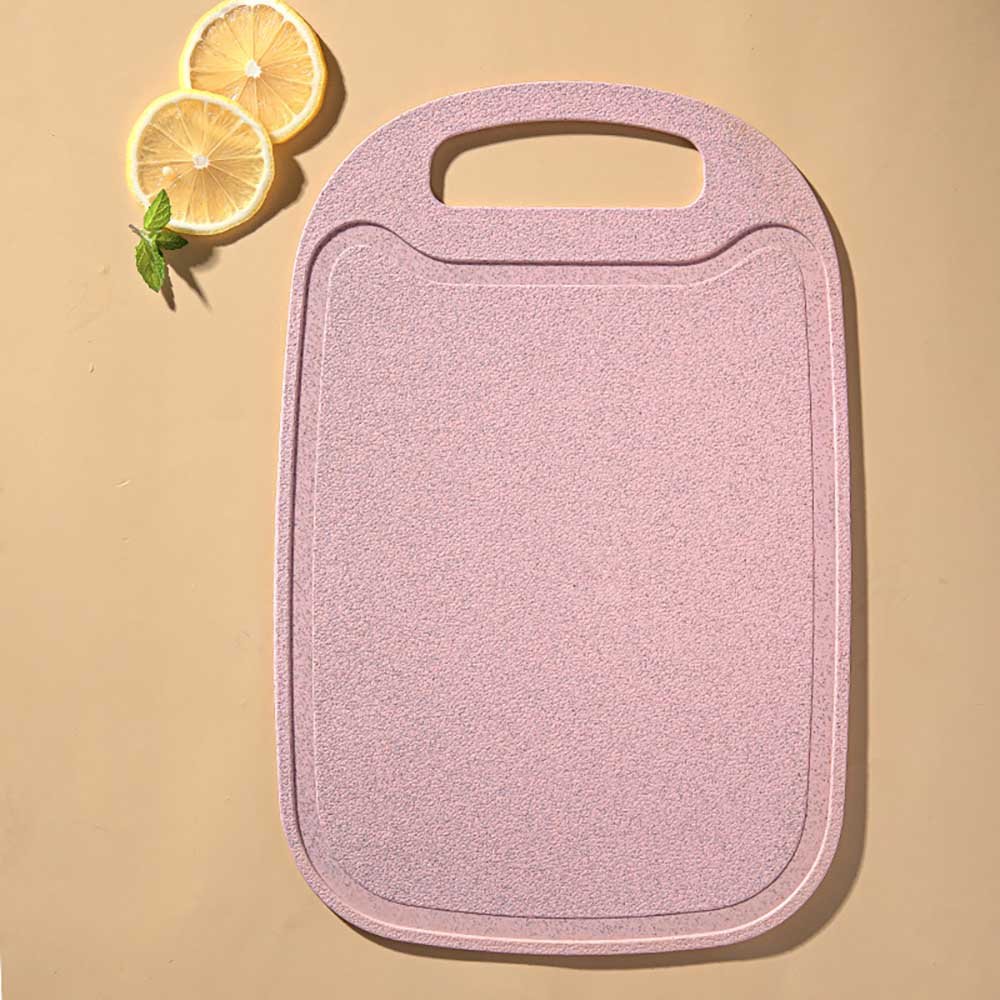 Wheat Straw Cutting Board with Juice Groove