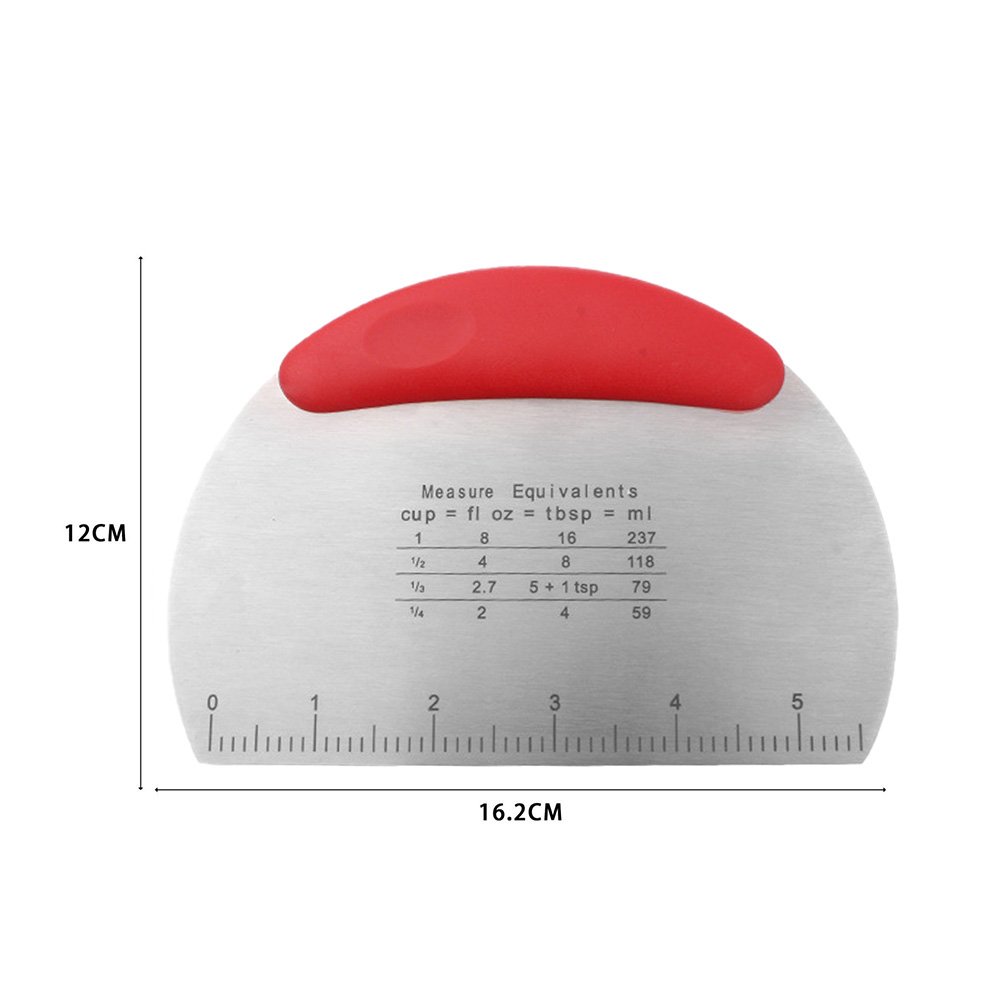 Stainless Steel Dough Scraper