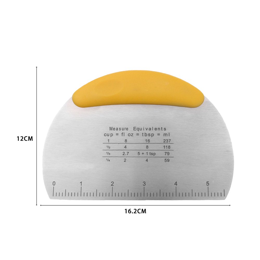 Stainless Steel Dough Scraper